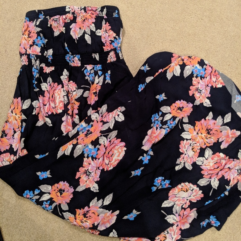 Old Navy Maternity long dress.  Strapless